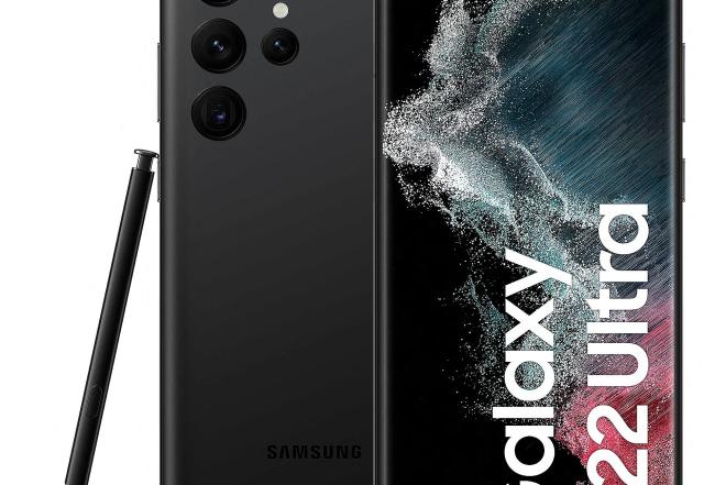 Samsung Galaxy S22 Ultra 5G 256GB, tvarkingas su dėžute, dokumentais.-0