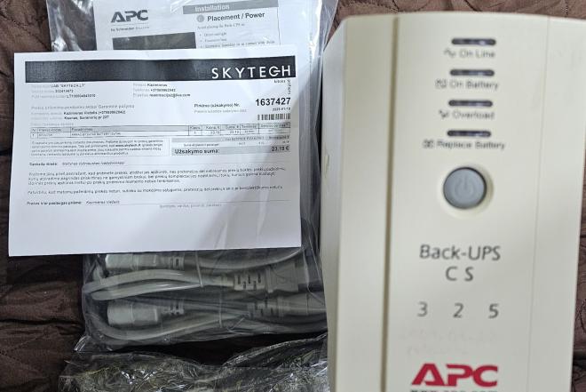 APC UPS-CS 325-0