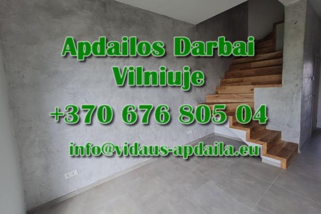 Apdailos darbai Vilniuje - Vidaus-apdaila.eu-0