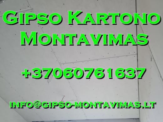 Gipso kartono montavimas - gipso-montavimas.lt-0