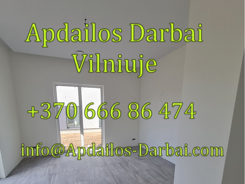 Apdailos darbai Villniuje be tarpininkų - Apdailos-Darbai.com-0