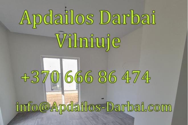 Apdailos darbai Villniuje be tarpininkų - Apdailos-Darbai.com-0
