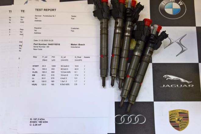 Kuro purkštukas Volvo-XC60. 0445116016-0