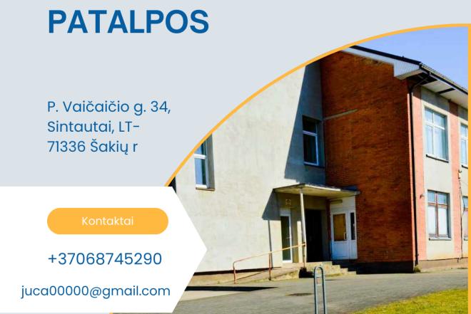 Parduodamos Patalpos Šakių Raj. Sintautuose-0