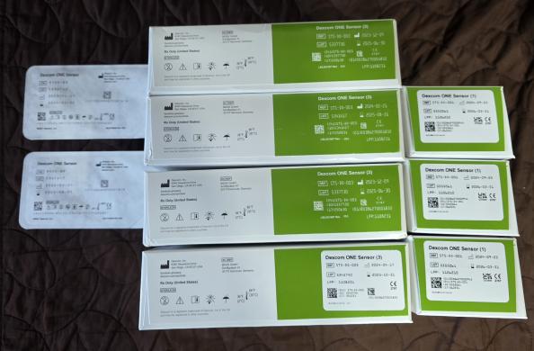 Dexcom One(G6) Sensors,Transmitter, Recever ir priedai-4