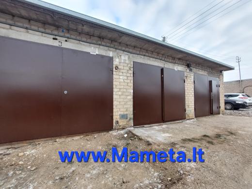Metaliniai, atveriami garažo vartai, durys-0
