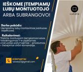 Ieškome Įtempiamų Lubų Montuotojo Arba Subrangovo-0