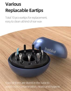 NAUJAS XIAOMI BEBIRD M9 PRO AUSŲ VALYMO Wi-Fi ENDOSKOPAS-OTOSKOPAS-2