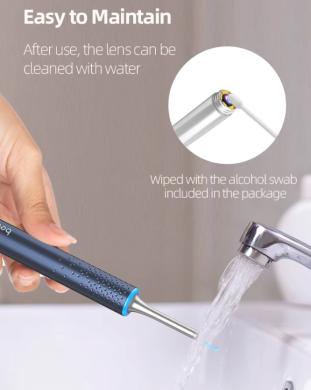 NAUJAS XIAOMI BEBIRD M9 PRO AUSŲ VALYMO Wi-Fi ENDOSKOPAS-OTOSKOPAS-3