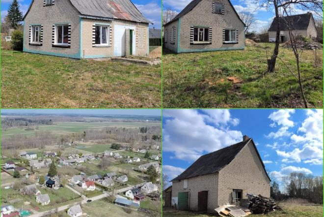 Pilviškių miestelyje, Gedimino g. Vilkaviškio r. sav.-0