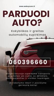 Nuolat perkame automobilius visureigius ir mikroautobusus visoje Lietuvoje-0