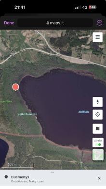 Sklypas su ežero pakrante Trakų r.-0