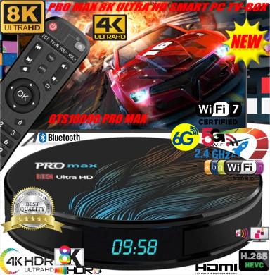 NAUJAS! PRO MAX 8K ULTRA TV-BOX+VIRŠ 2000 GOOGLE TV KANALŲ NEMOKAMAI-0