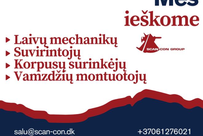 Ieškomi specialistai laivų statybos sektoriuje Norvegijoje-0