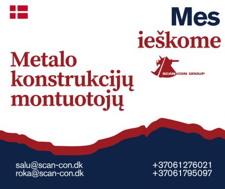 Darbas metalo konstrukcijų montuotojams Danijoje-0