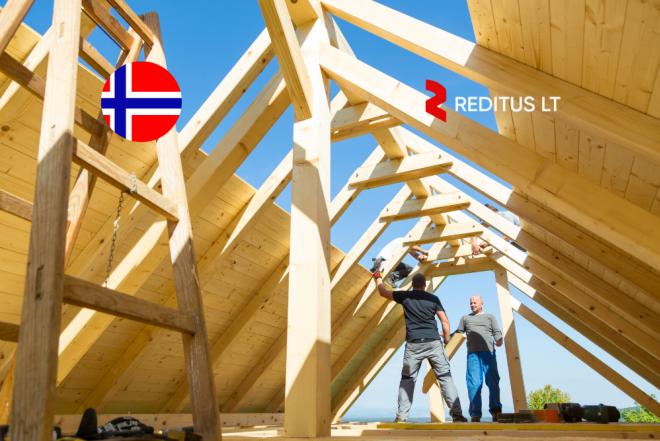Plataus profilio statybininkas – darbas Norvegijoje (1972)-0