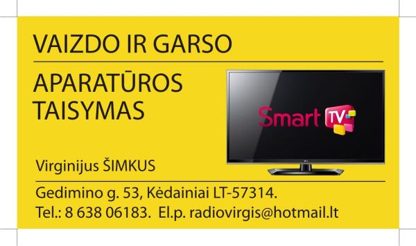 Taisau televizorius Kedainiuose,rajone-0