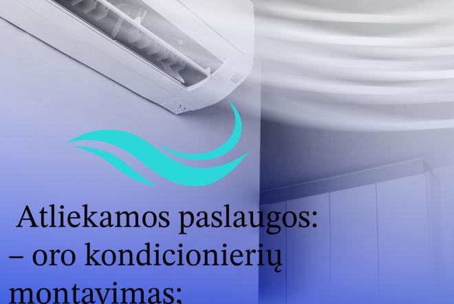 Montuojame ir parduodame oro kondicionierius, šilumos siurblius, rekuperacines sistemas-0