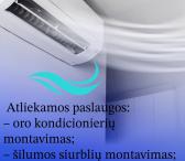 Montuojame ir parduodame oro kondicionierius, šilumos siurblius, rekuperacines sistemas-0