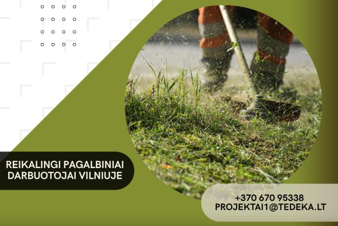Pagalbinis darbuotojas (lauko darbininkas) VILNIUJE-0