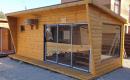 Karkasinės pirtys, mobili sauna, batska ant ratu-4