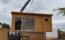 Karkasinės pirtys, mobili sauna, batska ant ratu-5