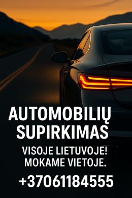 Automobiliu supirkimas visoje Lietuvoje-0