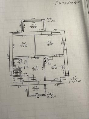 Mūrinis Namas 104,42m² Su Žemės Sklypu 25,13a. Ūkiniais Pastatais-4