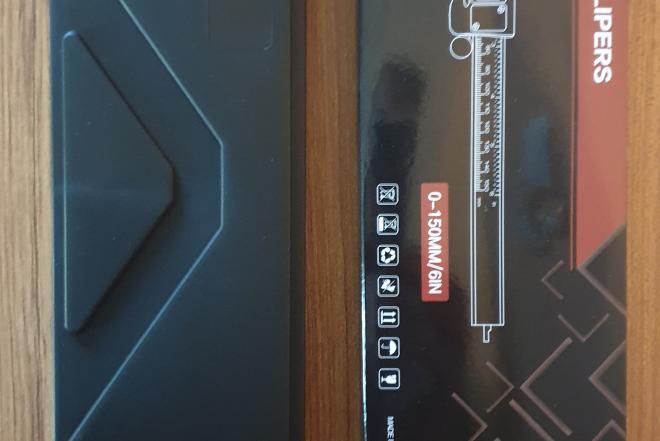 Nerūdijančio plieno elektroninis slankmatis su dideliu LCD ekranu-0