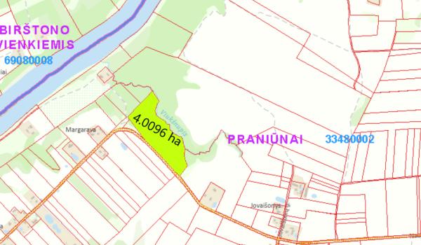 PARDUODAMAS 4,0996 HA SKLYPAS MARGARAVOS K., ALYTAUS R. – ŠALIA NEMUNO IR PUNIOS ŠILO!-1