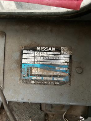 Dyzelinis krautuvas Nissan, WGF03A40U, 1995 m., 2W330-1