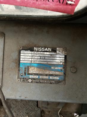 Dyzelinis krautuvas Nissan, WGF03A40U, 1995 m., 2W330-0