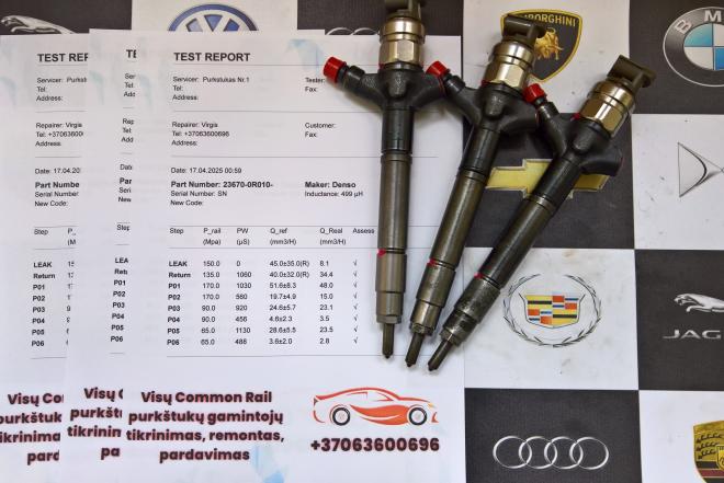 Kuro purkštukai Toyota - Avensis. 23670-0R010-0