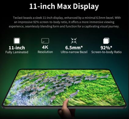 NAUJAS! TECLAST 4K UHD TAB PC+11.0"COLIŲ+5G+2SIM+IPTVI-1