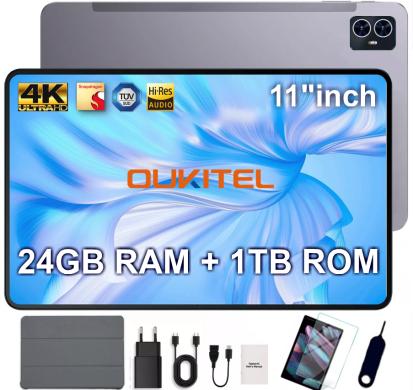 NAUJAS! OUKITEL TAB PC 4K UHD 11.0"COLIŲ+5G+2SIM+IPTVI-0