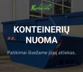 Konteinerių nuoma ir atliekų išvežimas Vilniuje (+50km)-0