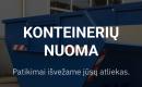 Konteinerių nuoma ir atliekų išvežimas Vilniuje (+50km)-0