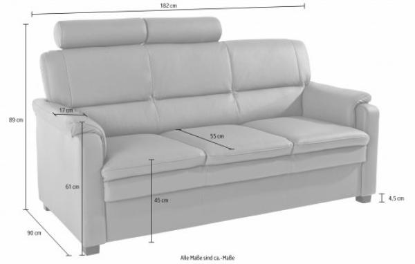 Naturalios odos sofa "PISA" vokiška www.bramita.lt-1
