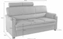 Naturalios odos sofa "PISA" vokiška www.bramita.lt-1