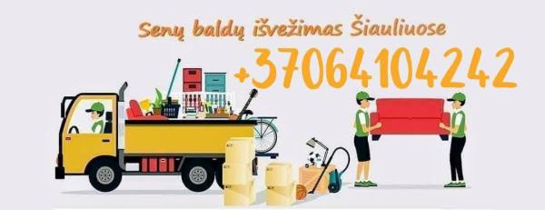 Senų baldų išvežimas Šiauliuose-0