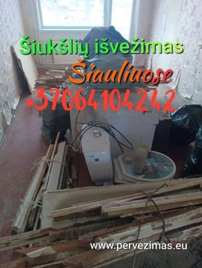 Senų baldų išvežimas Šiauliuose-2