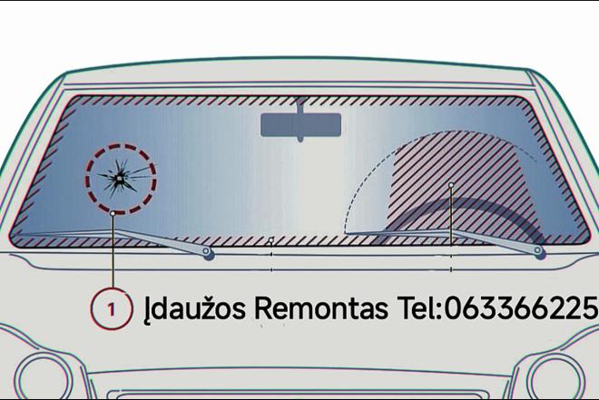 Automobilių Stiklų Įdaužų Remontas-0