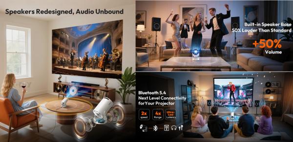 4K TV-PROJEKTORIUS+VIRŠ 2000 GOOGLE TV KANALŲ NEMOKAMAI!-4