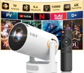 4K TV-PROJEKTORIUS+VIRŠ 2000 GOOGLE TV KANALŲ NEMOKAMAI!-0