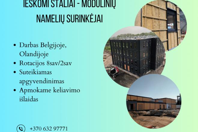 Darbas Olandija,Belgija,Voketija-0