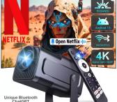 4K TV-PROJEKTORIUS+VIRŠ 2000 GOOGLE TV KANALŲ NEMOKAMAI!-0