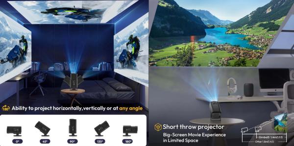 4K TV-PROJEKTORIUS+VIRŠ 2000 GOOGLE TV KANALŲ NEMOKAMAI!-5