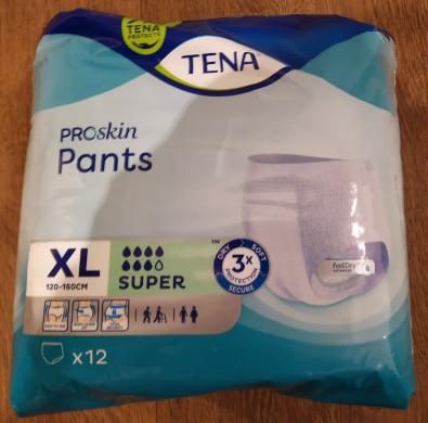 Sauskelnės - kelnaitės TENA Pants Super XL (7 laš.)-2