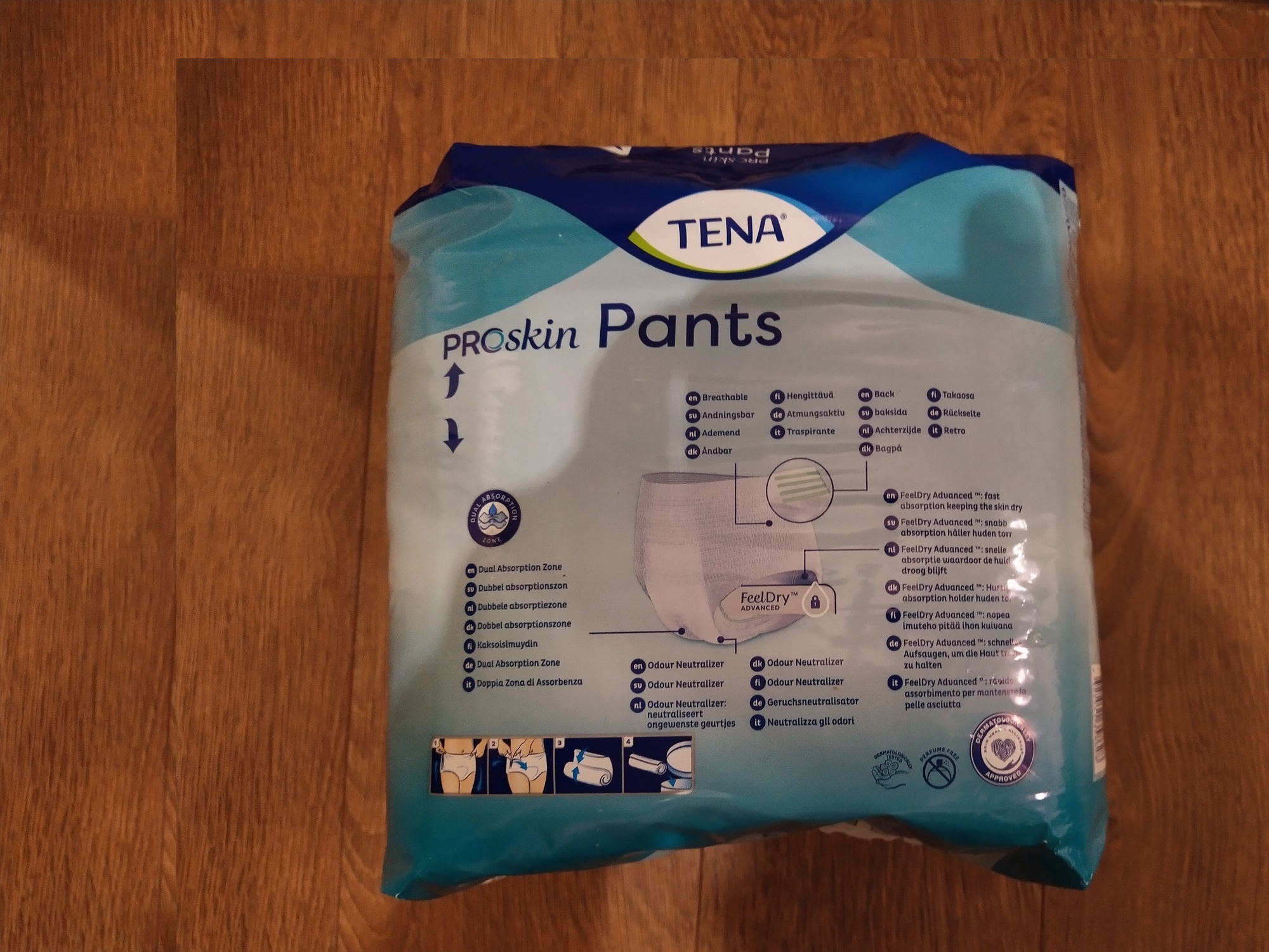 Sauskelnės - kelnaitės TENA Pants Super XL (7 laš.)-0
