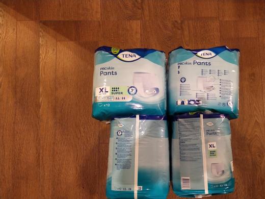 Sauskelnės - kelnaitės TENA Pants Super XL (7 laš.)-1